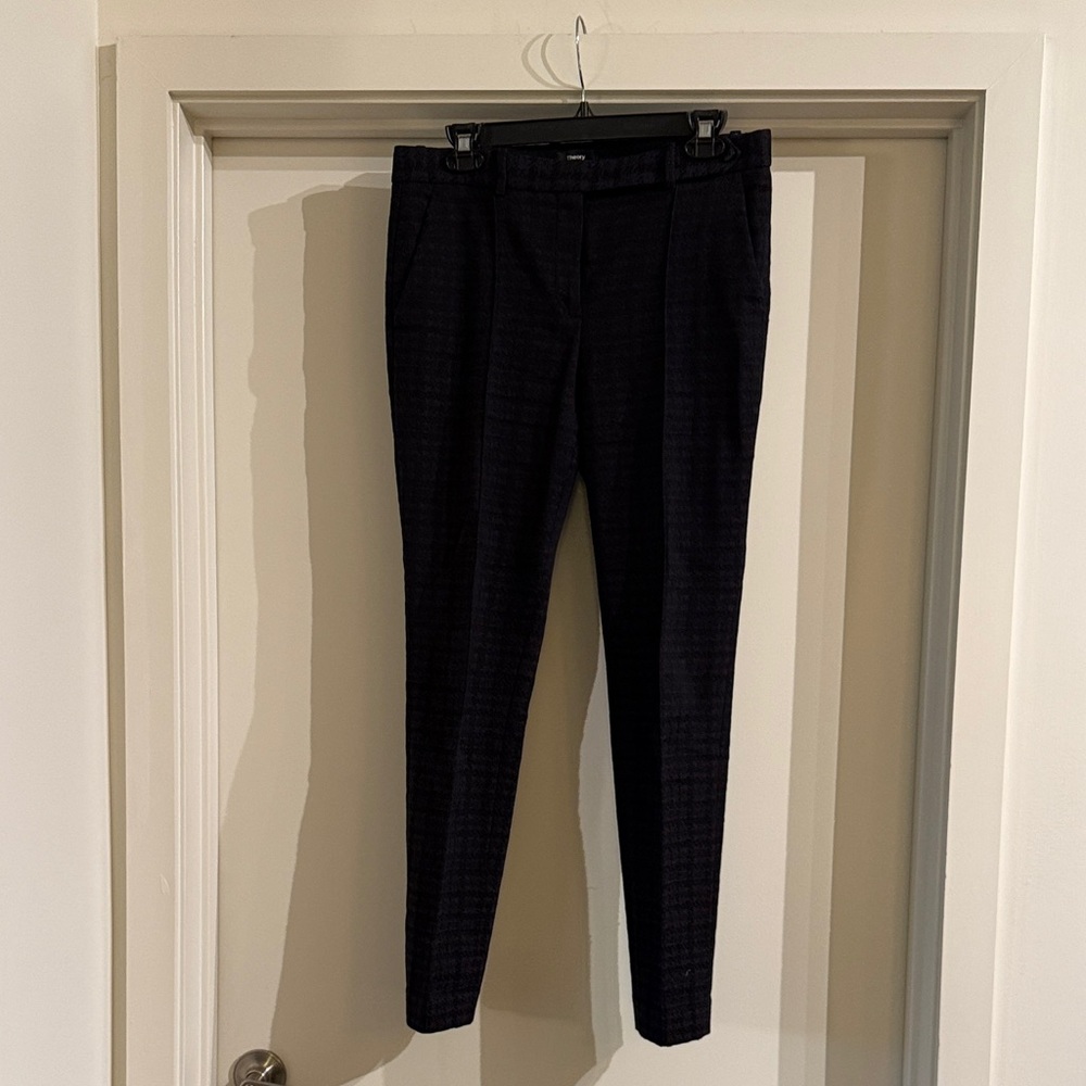 Black Plaid Trousers